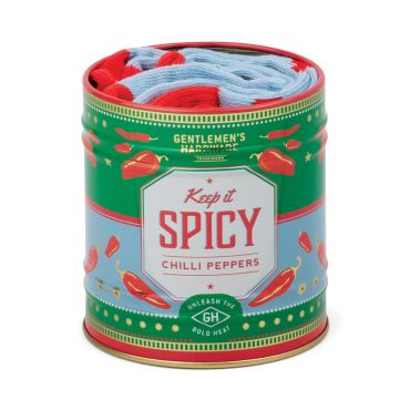 Chilli Socks in a Can