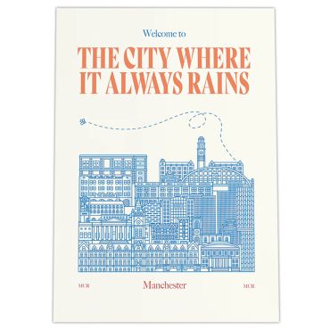 Hannah Kirkland The City Where It Always Rains A3 Print