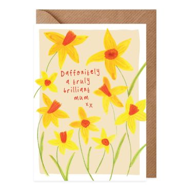 Daffodils Mother's Day Card