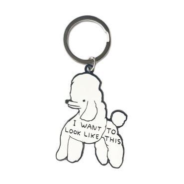 David Shrigley Look Like This Keyring