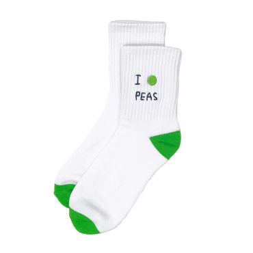 David Shrigley Peas Socks - Small