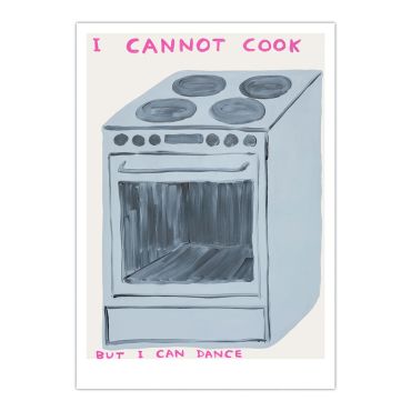David Shrigley I Cannot Cook A5 Postcard Print