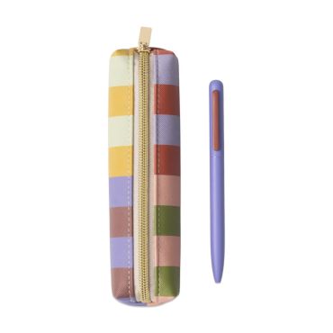 Pen & Pouch Set - Bold Stripe