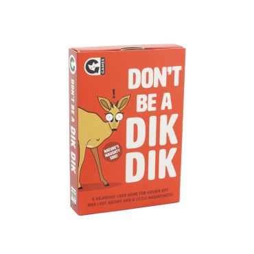 Don't Be a Dik Dik Adult Card Game