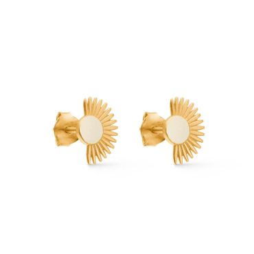 Enamel Copenhagen Soleil Stud Earrings - Daisy