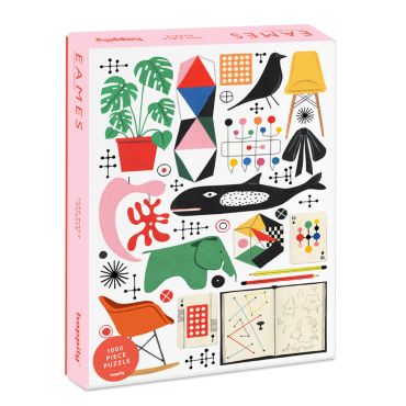 Happily Eames 1000 Piece Jigsaw Puzzle