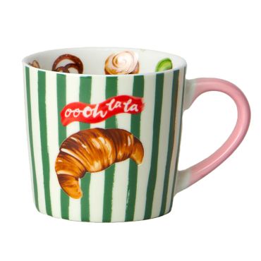 Eleanor Bowmer Oooh La La Croissant Mug