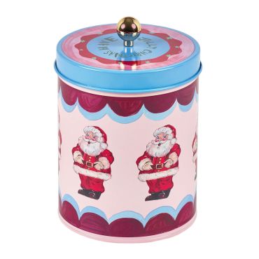 Eleanor Bowmer Jolly Santa Biscuit Tin