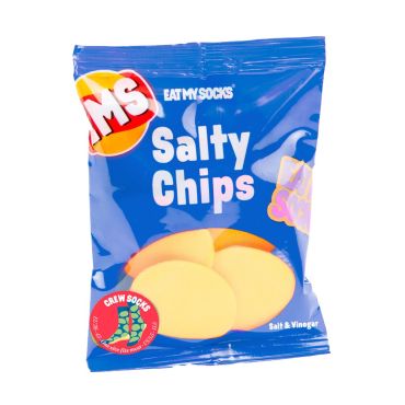 Eat My Socks Salty Chips Blue