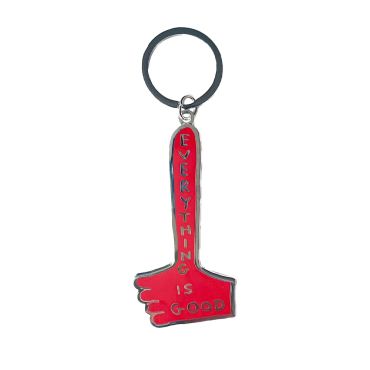 David Shrigley Everything is Good Keyring