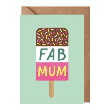 Fab Mum Mother's Day Card