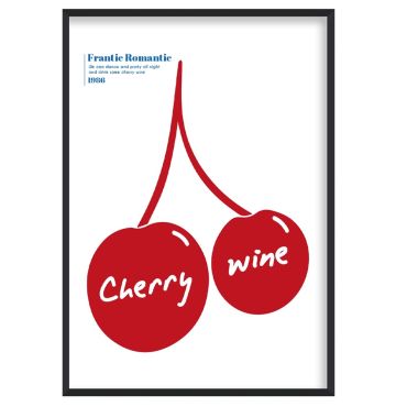 Fan Club Cherry Wine A3 Print