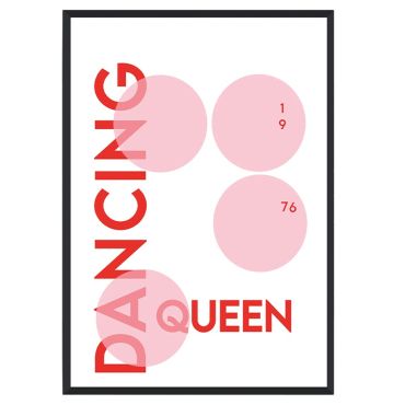 Fan Club Dancing Queen A3 Print