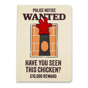 Half Moon Bay Aardman Feathers McGraw A5 Notebook
