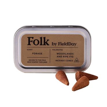 Folk by FieldDay Incense Cones - Forage