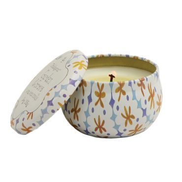 Paddywax Tulip Tin Scented Candle - Garden & Grove