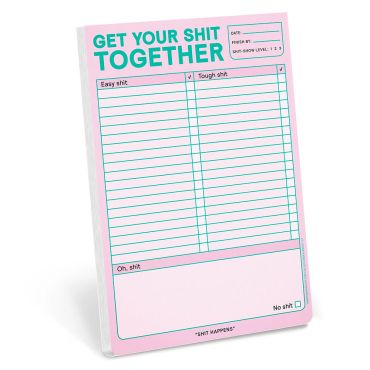 Get Your Shit Together Notepad