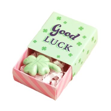 Lisa Angel Tiny Matchbox - Good Luck Clover 