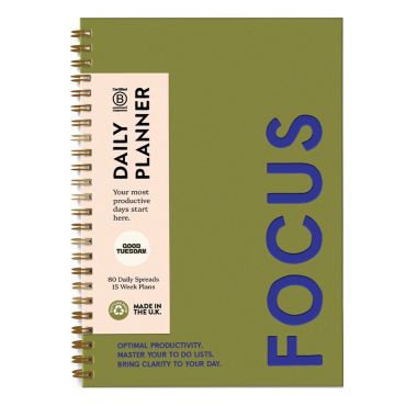 Good Tuesday A5 Undated Productivity Planner - Matcha