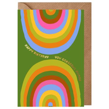 Gorgeous Human Rainbow Foil Card