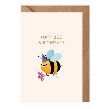 Studio Mads Hap-Bee Birthday Card