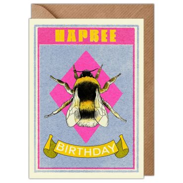 Hapbee Birthday Card