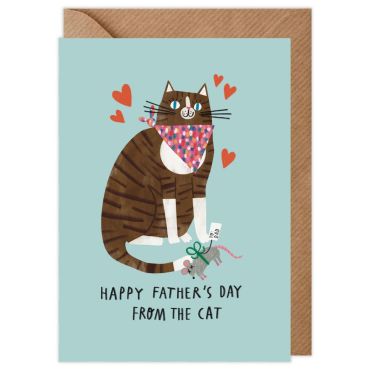 Happy Father's Day from the Cat Card