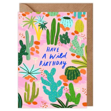 Have a Wild Birthday Desert Birthday Card