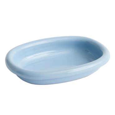 HAY Barro Oval Dish Small - Light Blue