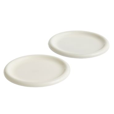 HAY Barro Plate Set of 2 - Off White 24cm