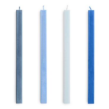 HAY Square Candle Set of 4 - Blues