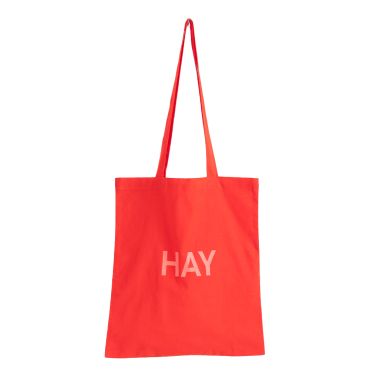 Hay Tote Bag Poppy Red