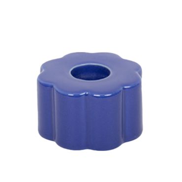 Helio Ferretti Flower Candle Holder - Blue