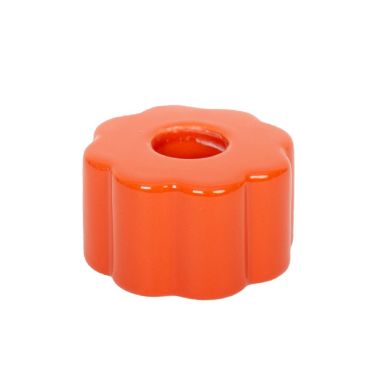 Helio Ferretti Flower Candle Holder - Orange