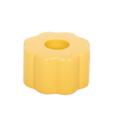 Helio Ferretti Flower Candle Holder - Yellow