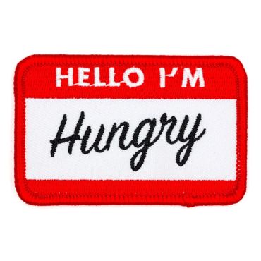 These Are Things Iron-On Patch - Hello I'm Hungry