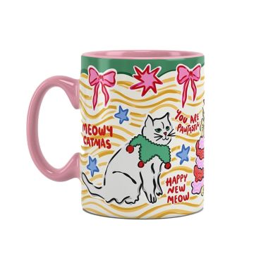 Hello Melody Catmas Christmas Mug