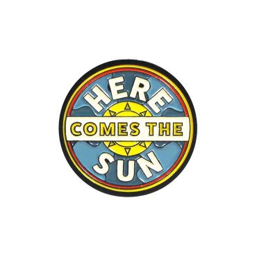 The Beatles Here Comes The Sun Pin Badge