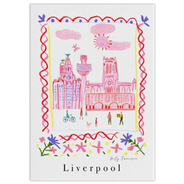 Holly Francesca Liverpool Landmarks A3 Print