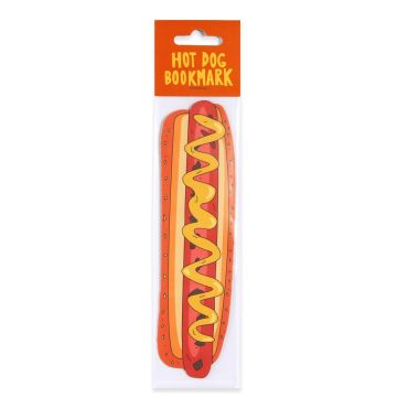 Humdrum Paper Hot Dog Bookmark 