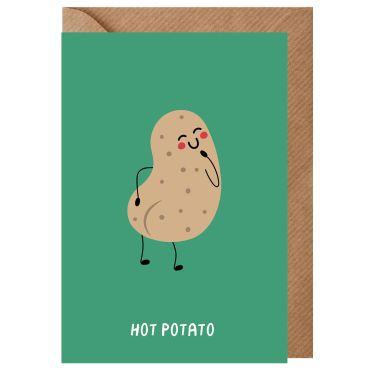 Hot Potato Valentines Card