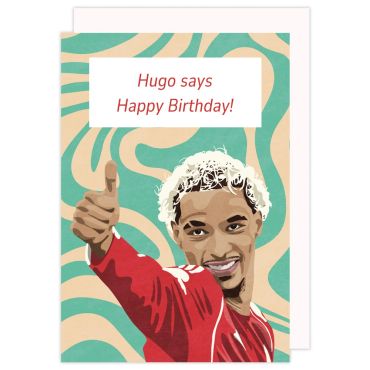 Hugo Ekitike Birthday Card