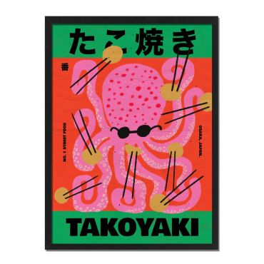 House Warmings Takoyaki A3 Print