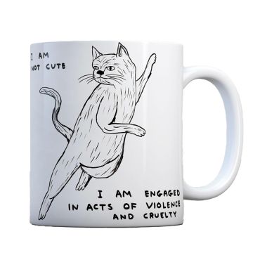 David Shrigley I Am Not Cute Mug