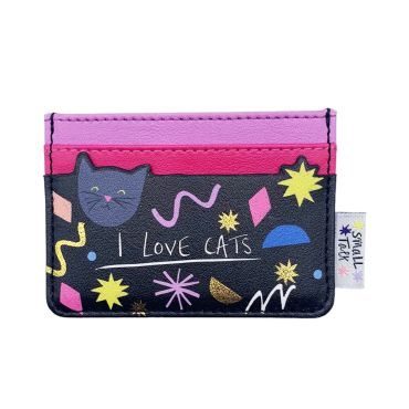 I like cats card holder front
