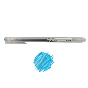 Paper Poetry Gel Pen - Turquoise