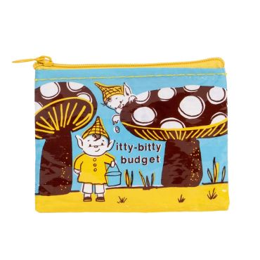 Blue Q Coin Purse Itty Bitty Budget