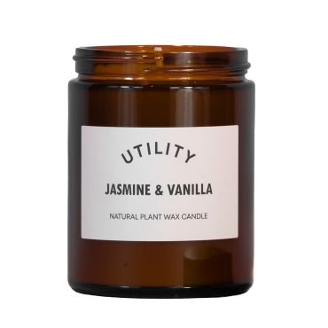 Utility Jasmine & Vanilla Scented Candle, 180ml