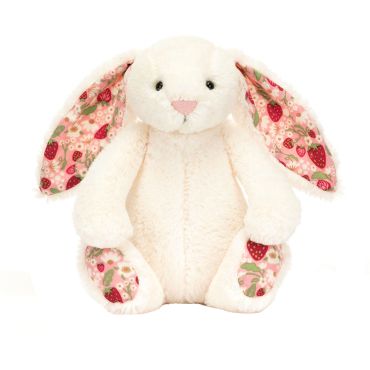 Jellycat Blossom Cream Bunny 'Berry' Little