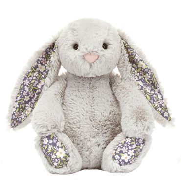 Jellycat Blossom Silver Bunny Bloom Medium 